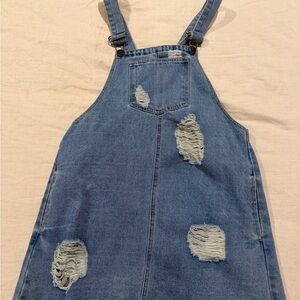 Denim Overall dress